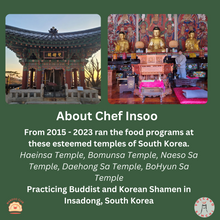 Load image into Gallery viewer, Unveiling the Secrets of Korean Temple Cuisine