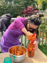 Load image into Gallery viewer, Kimchi Workshop at the Mandoo Club Garden
